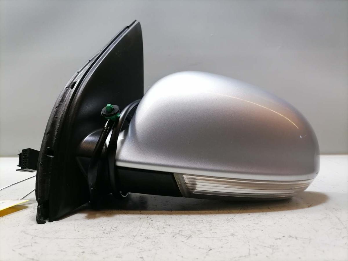 VW Golf 5 original Au&szlig;enspiegel links elektr verstellbar LA7W Reflexsilber BJ04